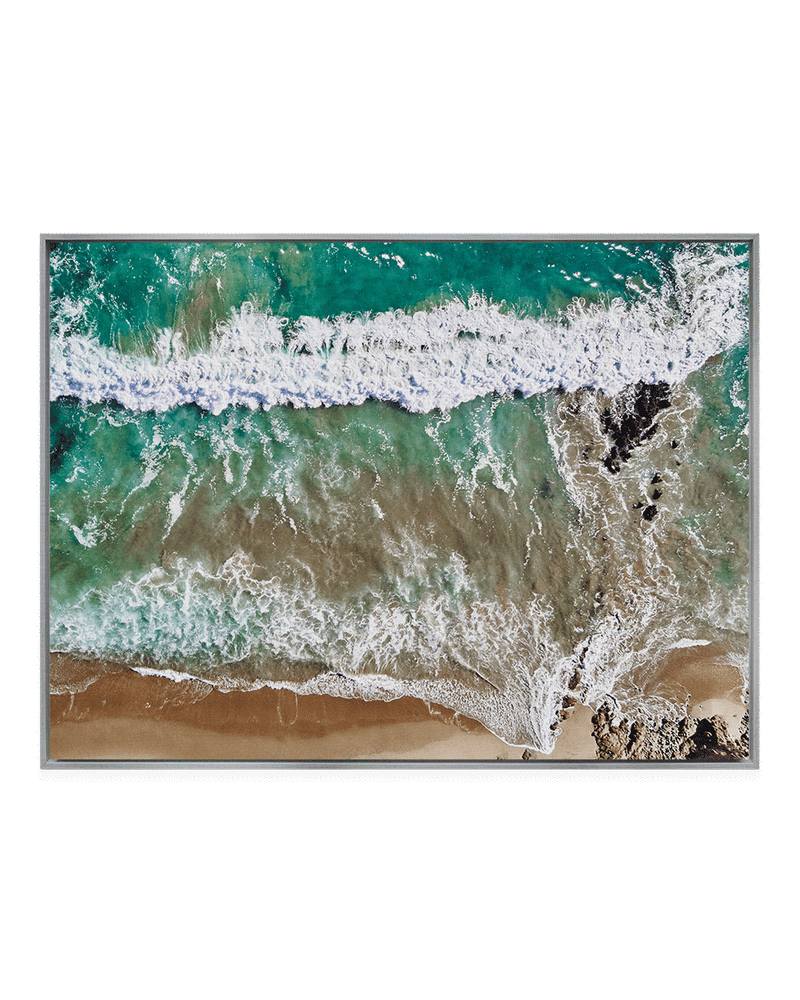 Alexis Adam Wall Art Nickel / 18" x 24" Water Above Malibu