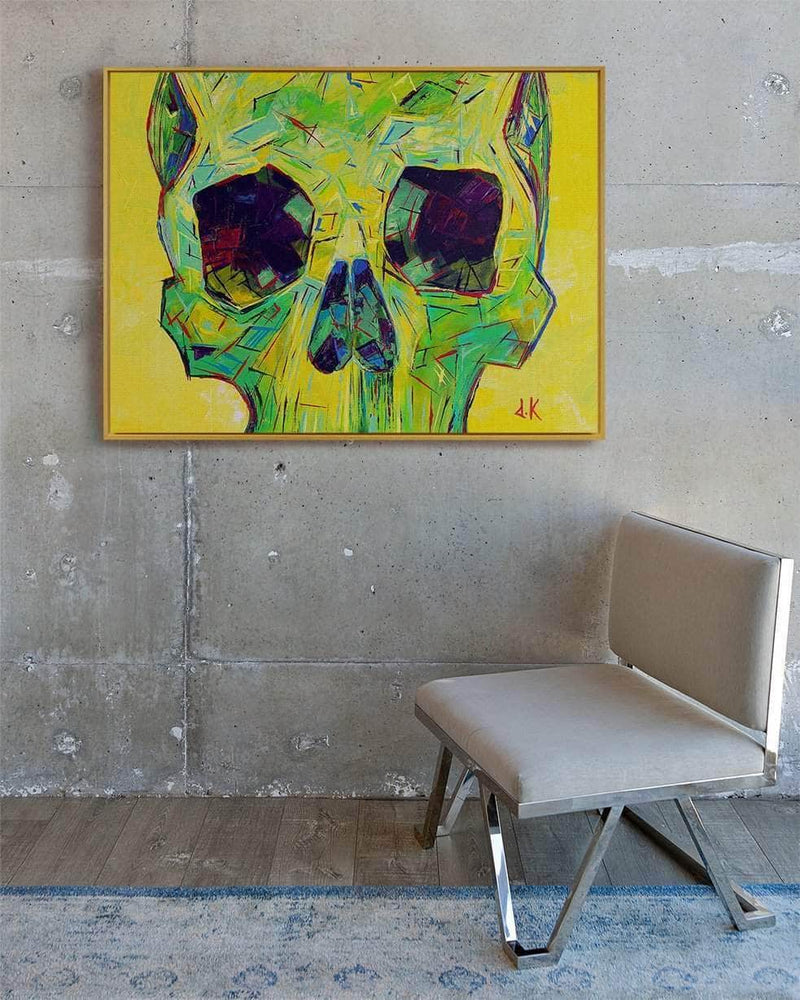 David Keenan Wall Art Alpha Skull