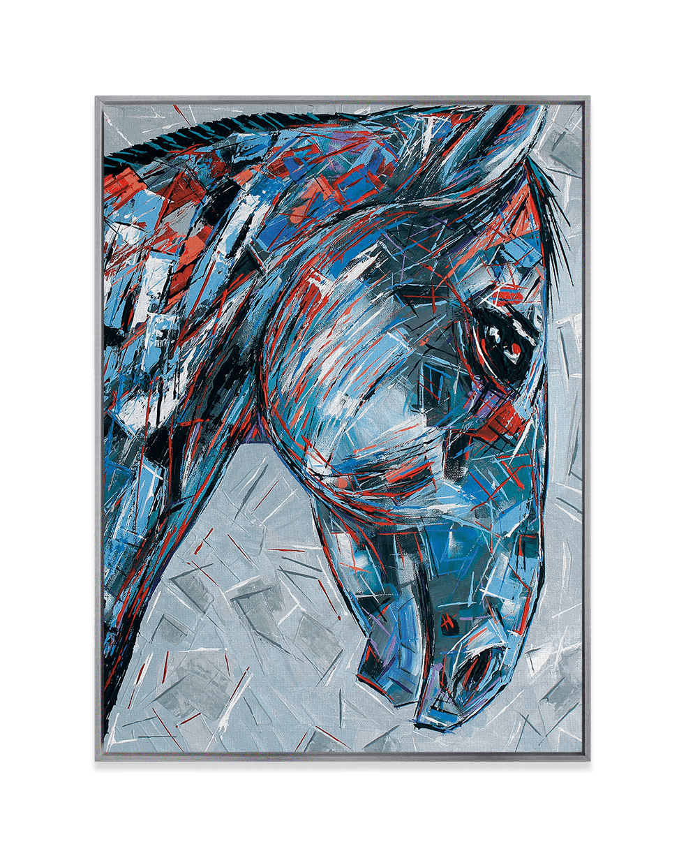 David Keenan Wall Art Nickel / 18" x 24" Confidence in Power