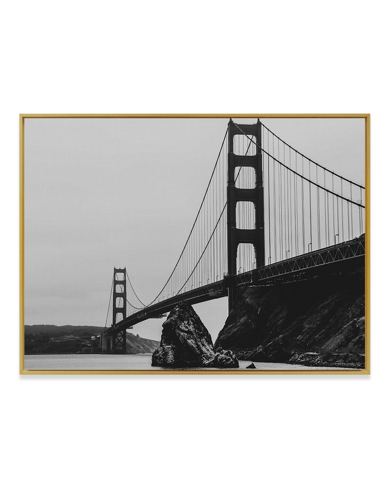 Grace Strode Wall Art Brass / 18" x 24" Golden Gate