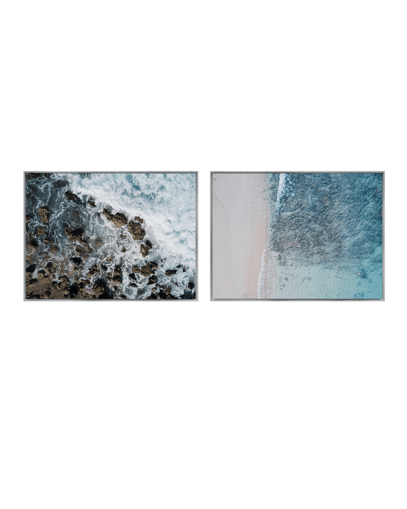 JB Jakubek Gallery Set Nickel / 18" x 24" Ocean's Cove
