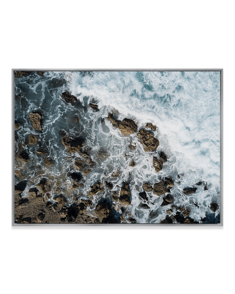 JB Jakubek Wall Art Nickel / 18" x 24" Shark's Cove