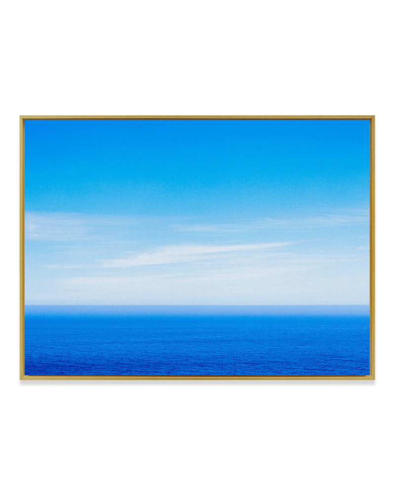 Jeff Poe Wall Art Brass / 18" x 24" Blue Dream