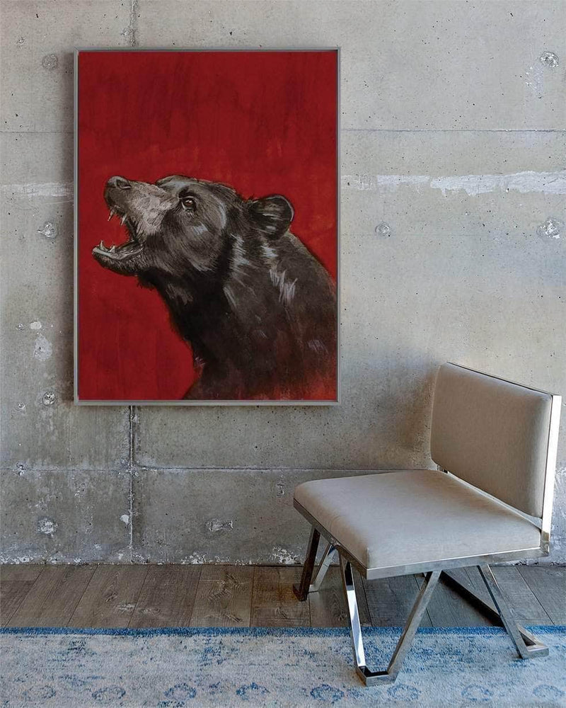 Kenny Eicher Wall Art Black Bear