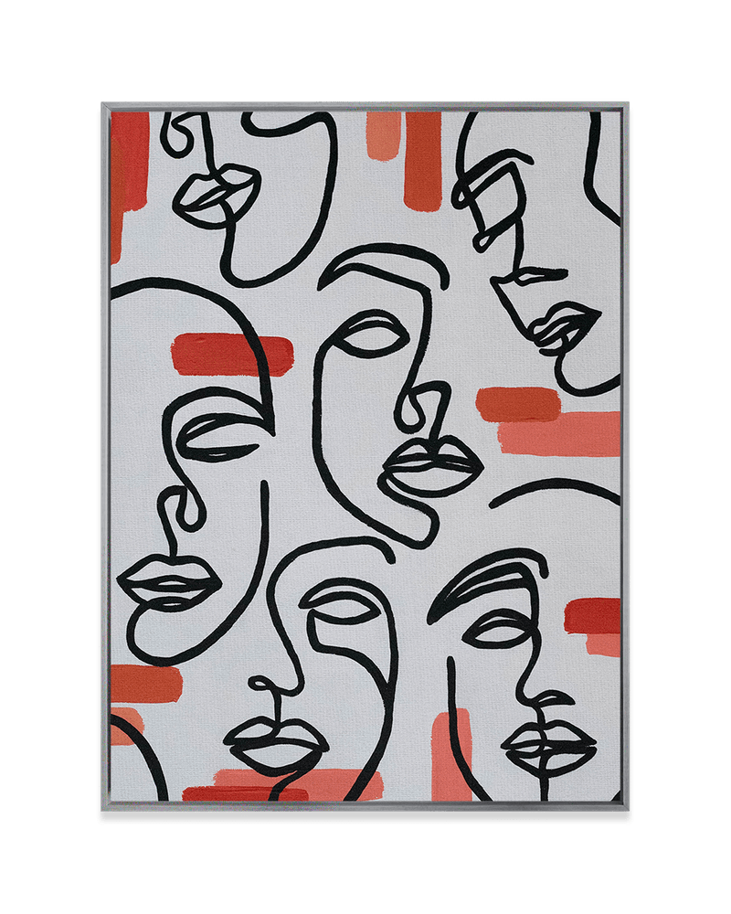 Madelyn Bass Wall Art Nickel / 18" x 24" Reflection