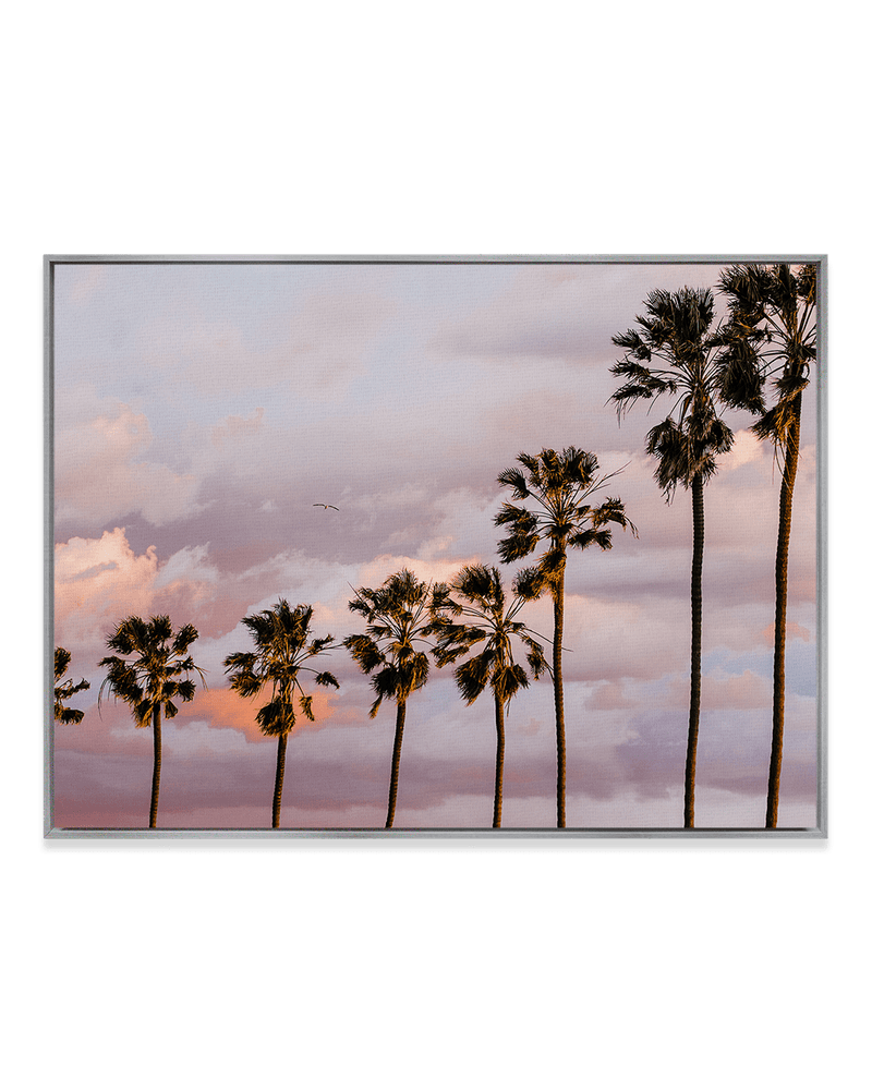 Quinn Saine Wall Art Nickel / 18" x 24" Wave of Palms