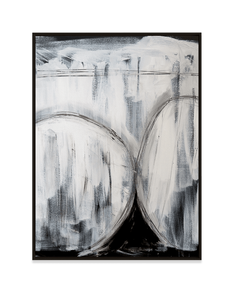 Ross Cunningham Wall Art Black / 18" x 24" The Silence Between the Stones