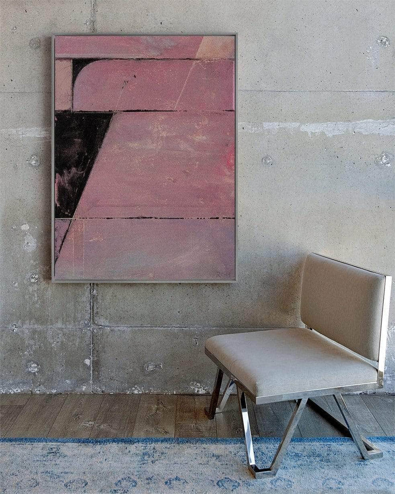 Ross Cunningham Wall Art Composition in Black & Pink
