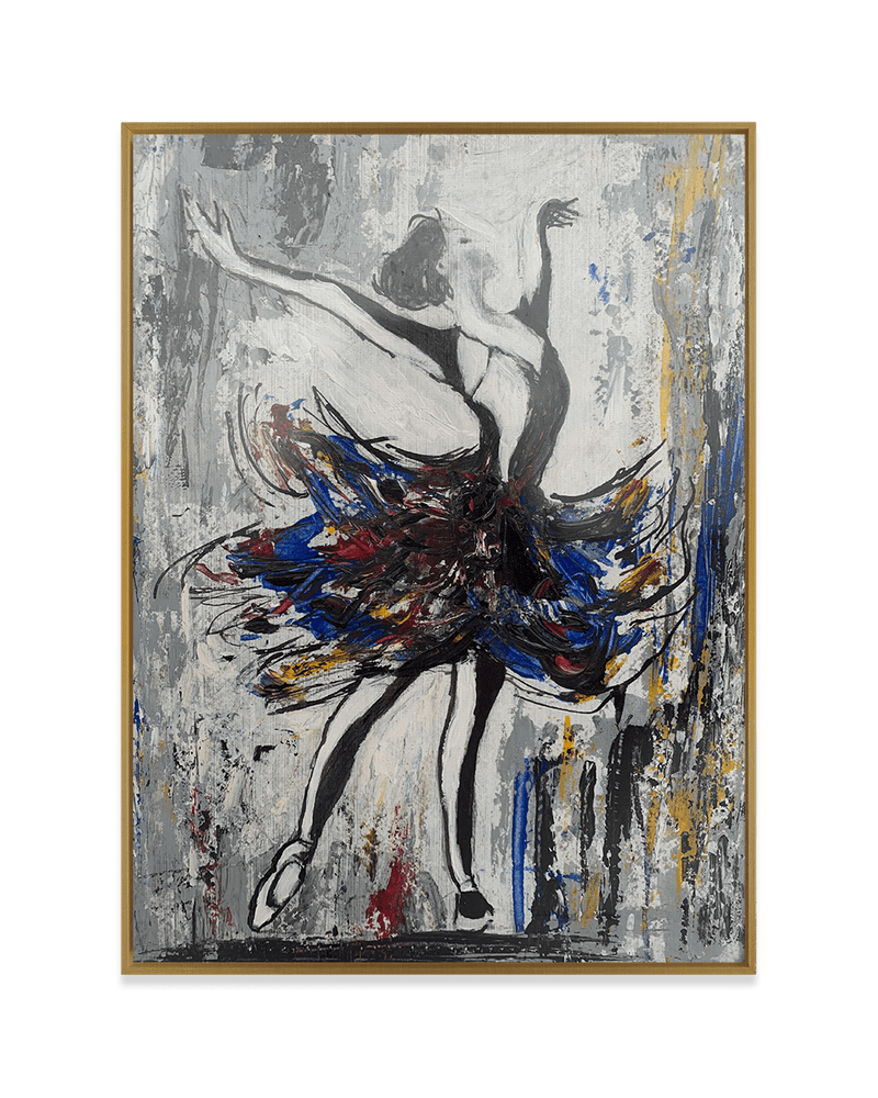 Yasemen Asad Wall Art Brass / 18" x 24" The Ballerina